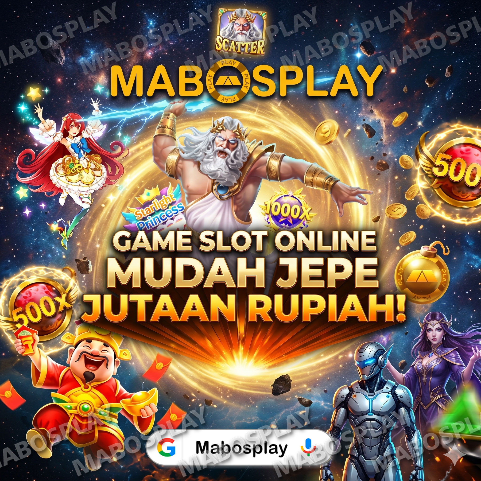 Mabosplay : Link Game Online Zeus Terbaru Paling Seru